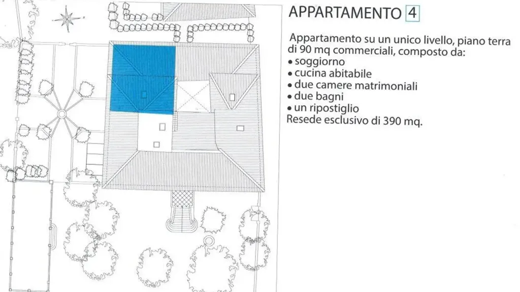 4-room apartment in IT