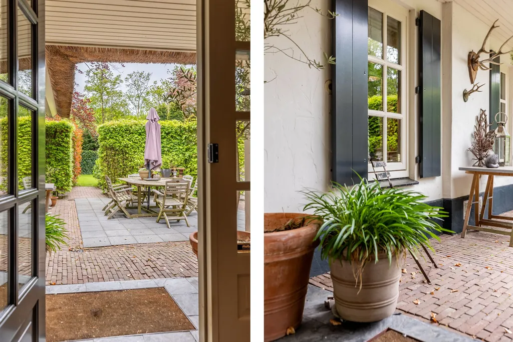 Terrasse - Luxury Villa with Jacuzzi in Oostvoorne