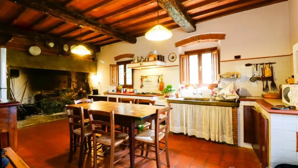 Salle à manger - Rustic Tuscan Farmhouse with Pool in Reggello