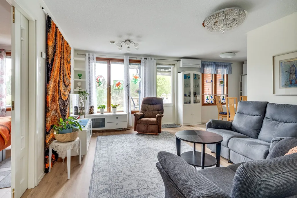 Séjour - Modern Bungalow with Garden in Lempäälä