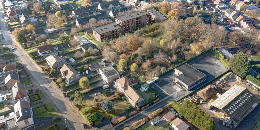 Vue aérienne - Appartement Énergivore avec Terrasses à Oostakker