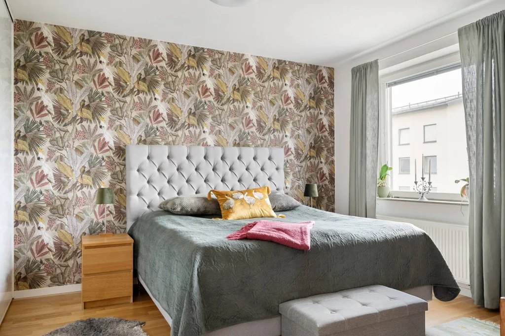 Camere da letto - Three-Bedroom Apartment with Balcony in Nyköping