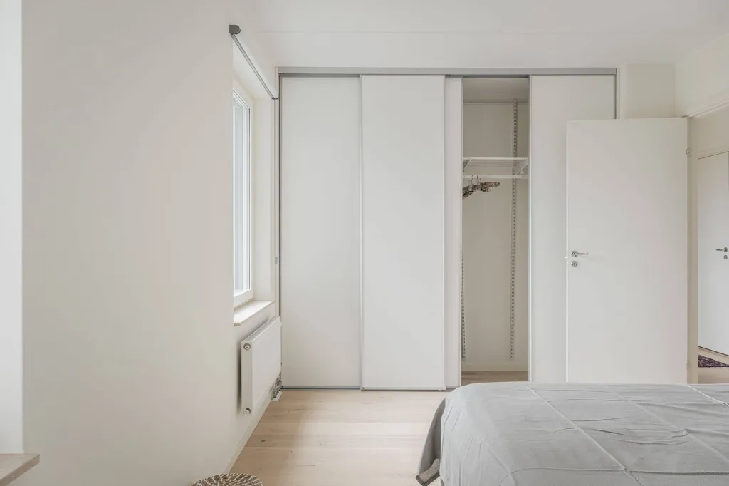 Camere da letto - Corner Flat with Two Balconies in Aromalund, Lund