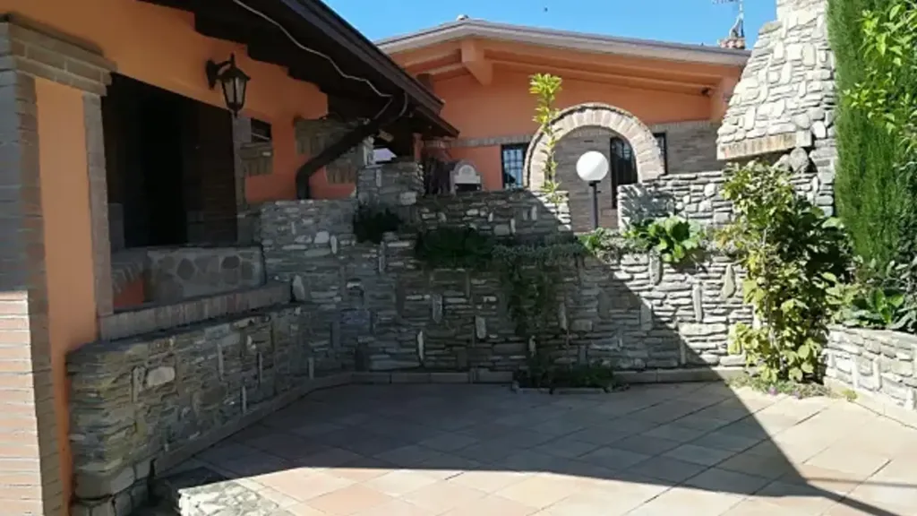 Terrass - Bifamiliar Villa with Pool in San Cassiano