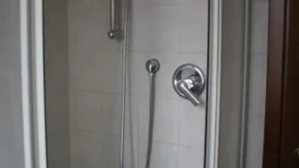 Bathrooms - Armed Two-Bedroom Apartment in Piacenza