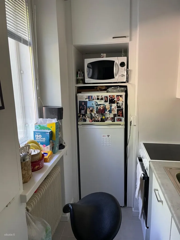 Köök - One-Bedroom Flat with Garden View in Taka-Töölö