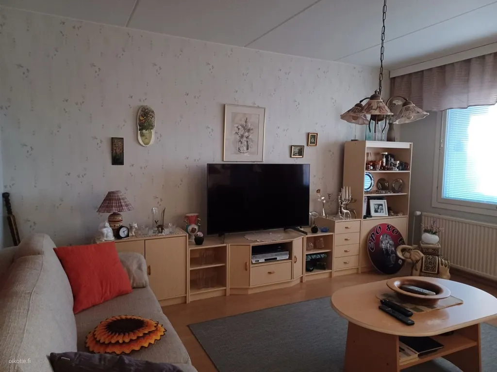 Séjour - 5th Floor Apartment with Balcony in Kotka