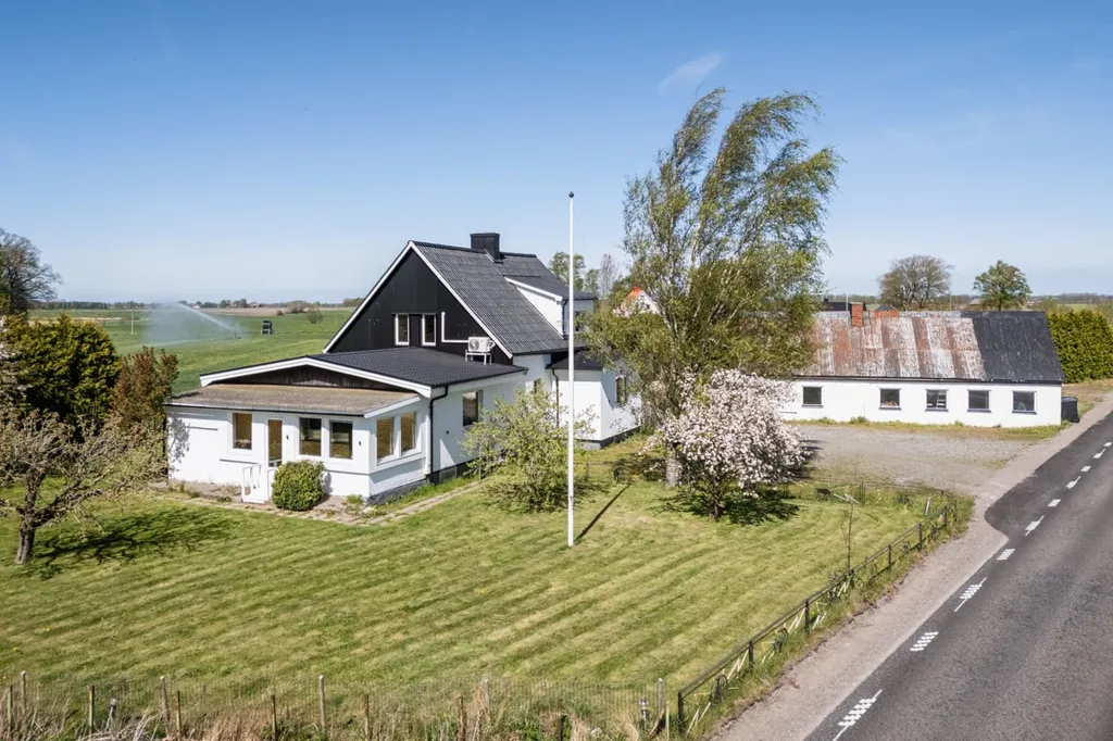 Vista aerea - Villa with Mountain View in Laholm