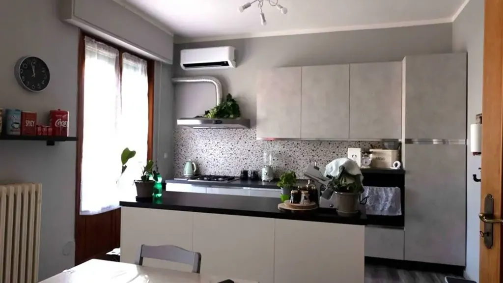 Cuisine - Panoramic Apartment with Balcony in Gambassi Terme