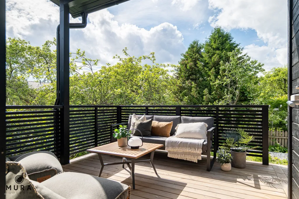 Balcon - Modern Parterre Flat with Sauna in Tahmela, Tampere