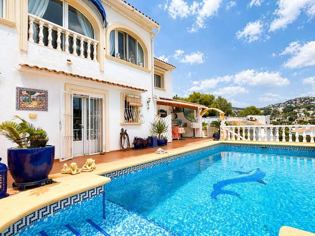 Piscine - Sea View Villa with Pool in Benissa Costa