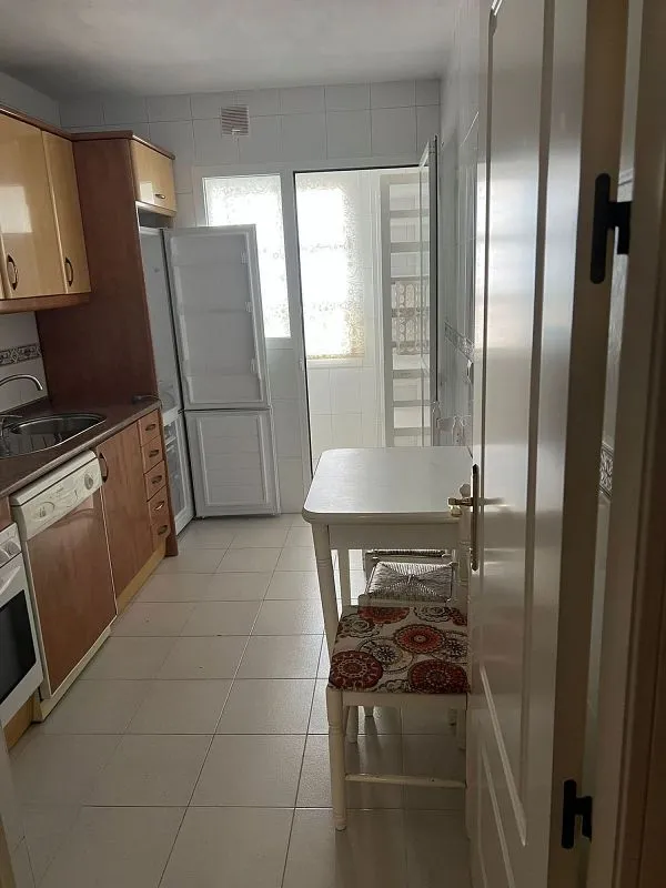 Köök - Apartment with Garage in La Goleta, Málaga