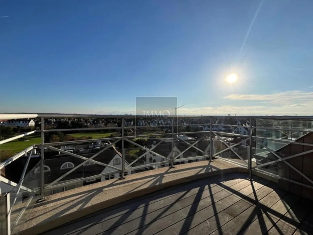 Balcon - Penthouse avec Terrasse et Vue Golf à Knokke Zoute