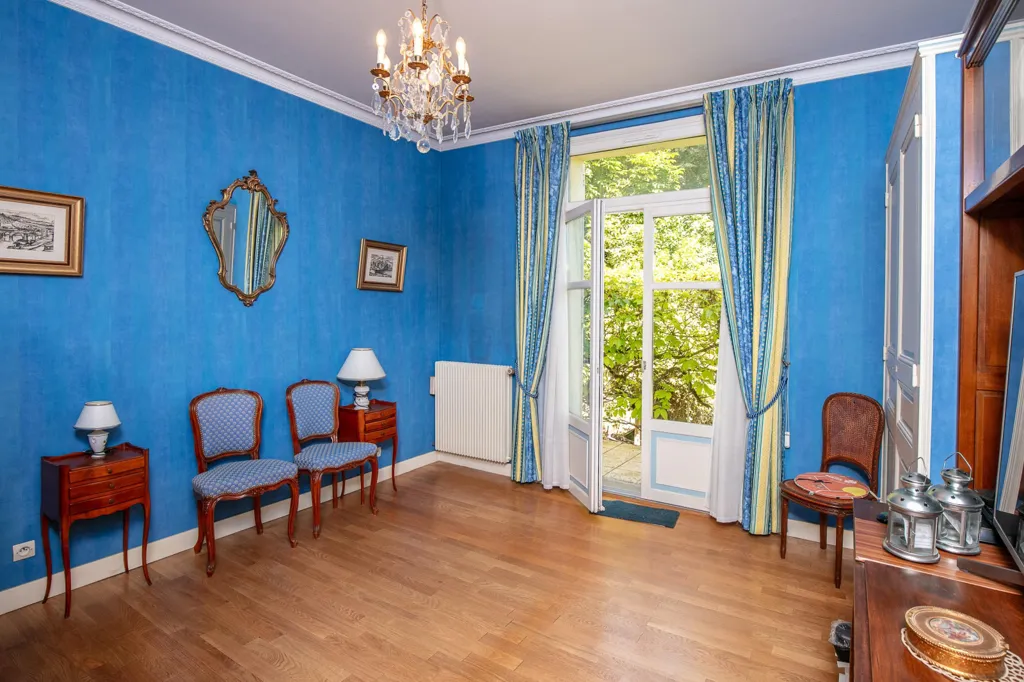 Living Room - T8 Bourgeois House with Garden in Tours