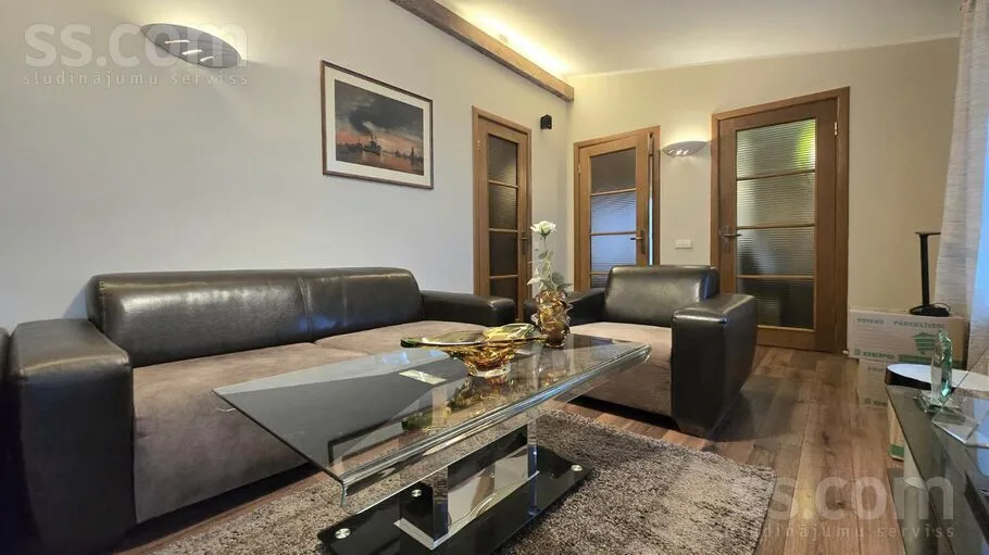 Séjour - Light Penthouse with Home Cinema in Riga Centre