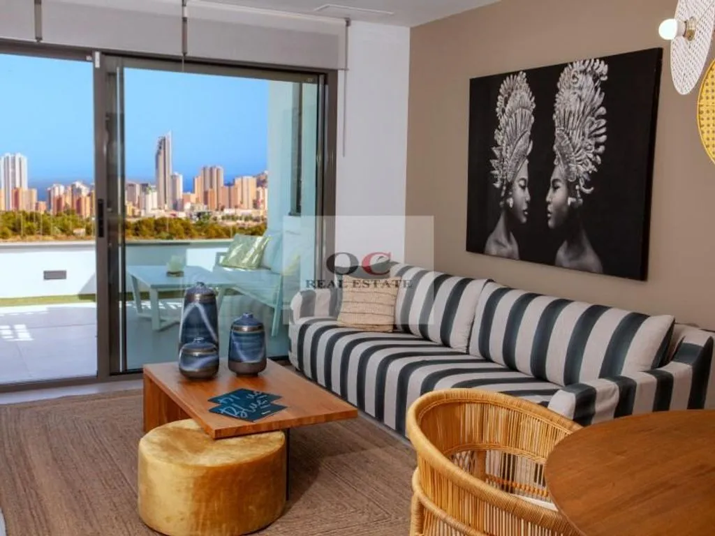 Séjour - Contemporary Flat with Sea Views in Finestrat