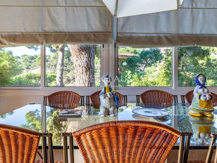Salle à manger - Chalet with Private Pool in Cala Canyelles, Lloret de Mar