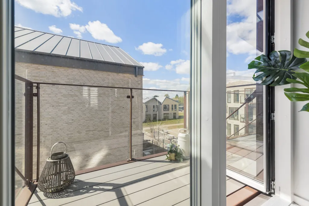 Balcon - Two-Bedroom Flat in Aarhus N