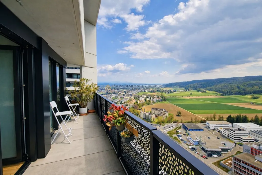 Rõdu - 5.5-Bedroom Apartment with Panoramic Views in Dübendorf
