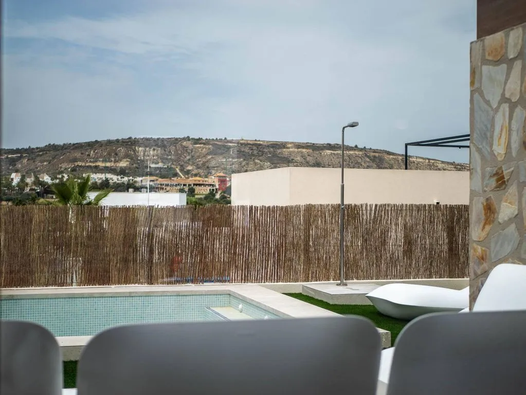 Pool - New-Build Villa with Pool in Algorfa