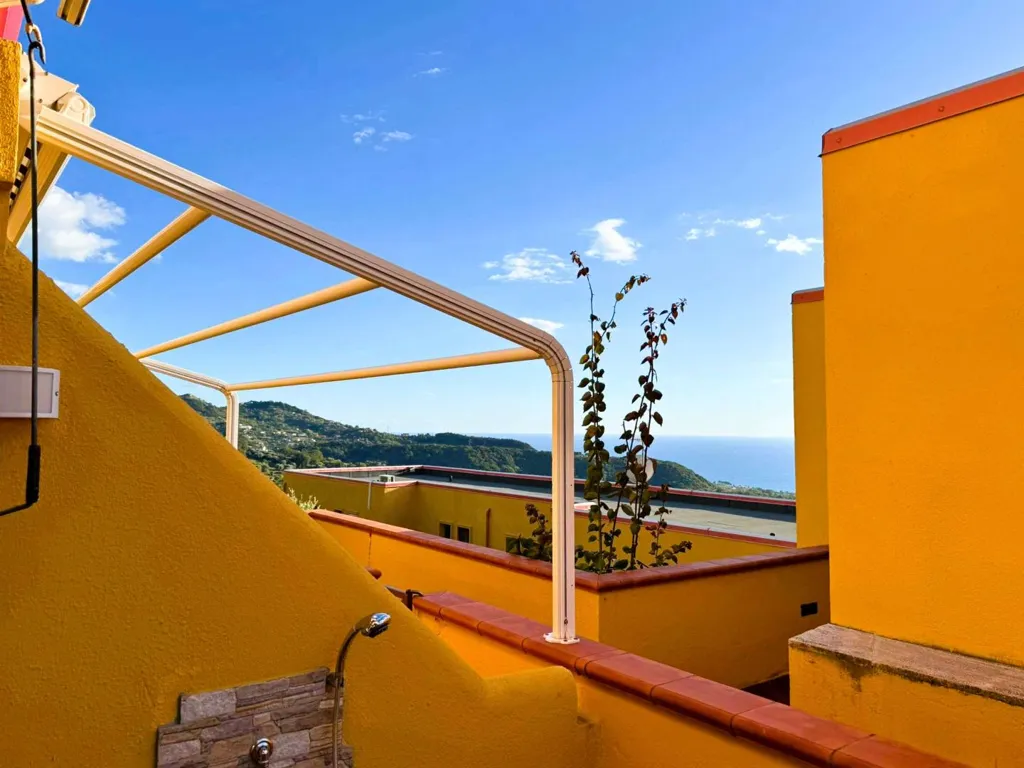 Terrasse - Rustic Apartment with Sea View in Belvedere Marittimo
