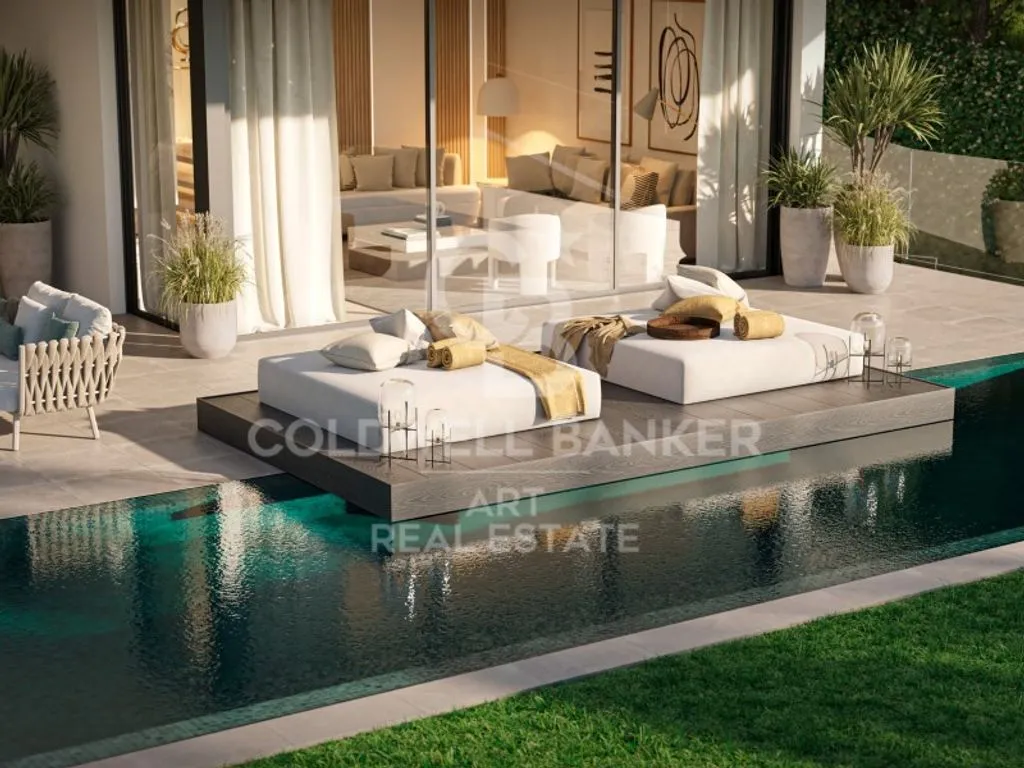 Piscine - Luxury Villa with Sea View in Estepona