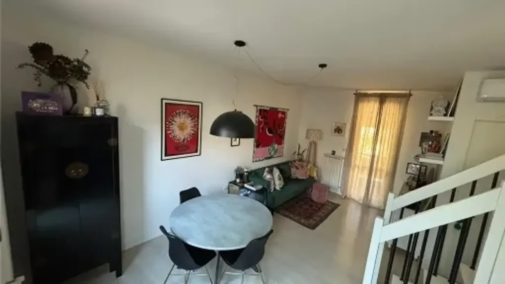 Dining Room - Rear-Accessed Trilocale with Terrace in Florence