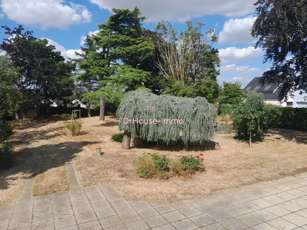 Garden - Spacious House with Pool in Ingrandes-sur-Loire