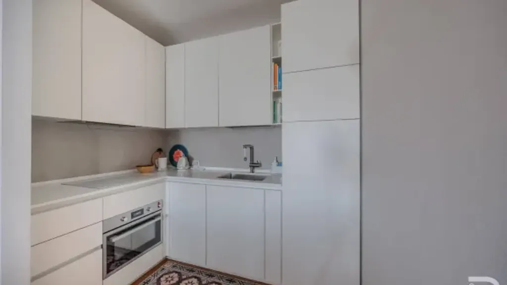Köök - Apartment with Campanile View in Montevarchi
