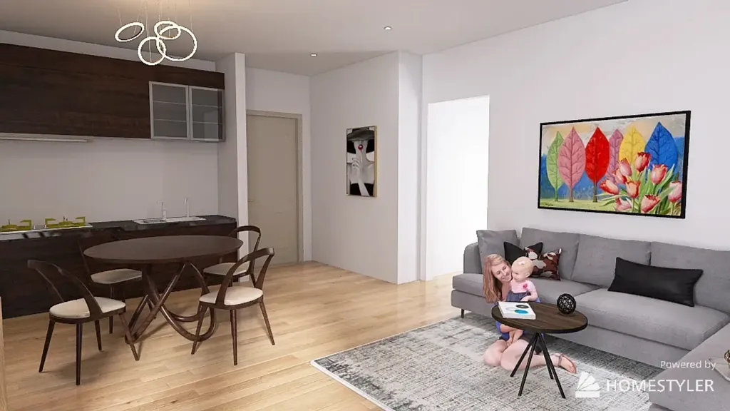 Séjour - New Class A4 Apartment with Terrace in Florence