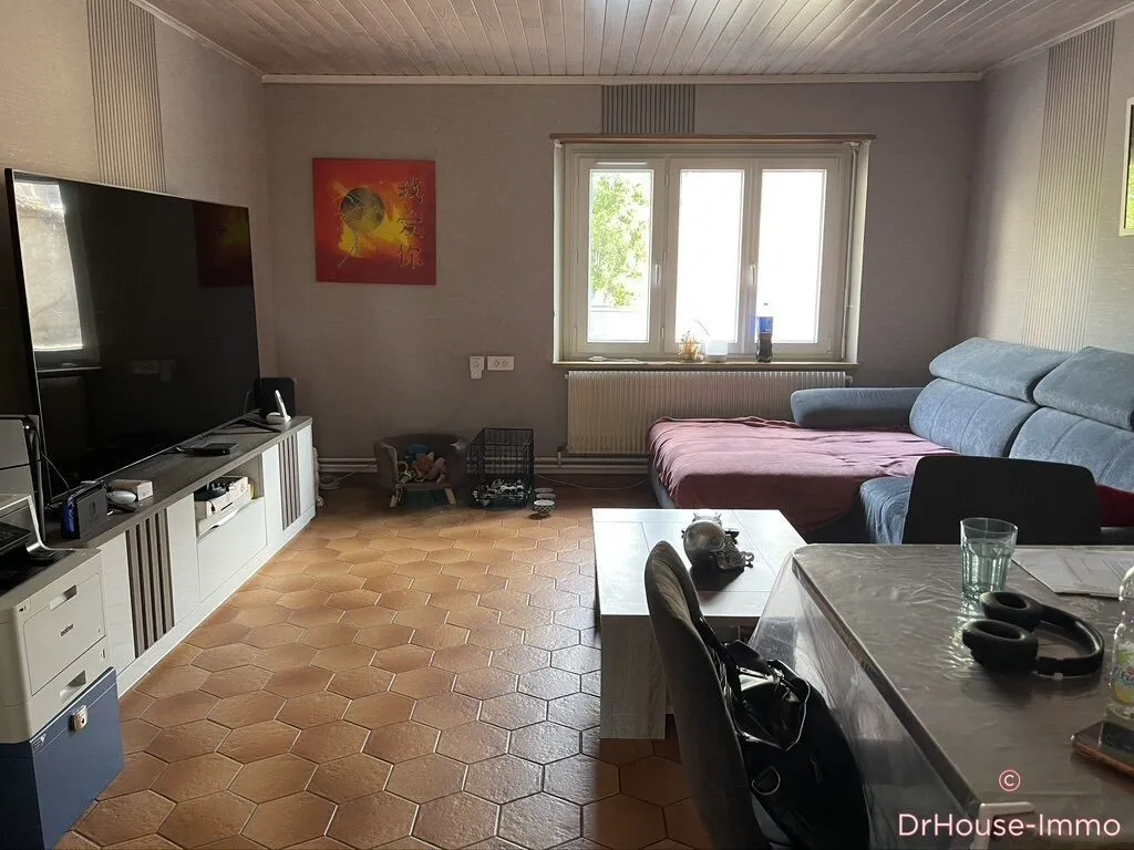 Séjour - Semi-detached House with Terrace in Vasperviller