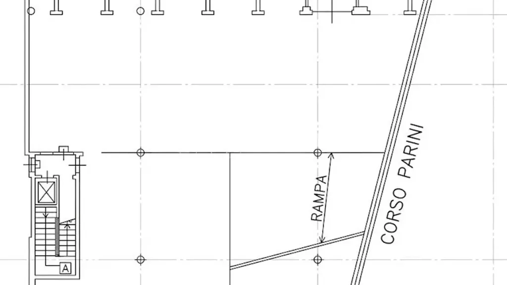Plan - Fully Rented Flat with Balcony in Moncalieri