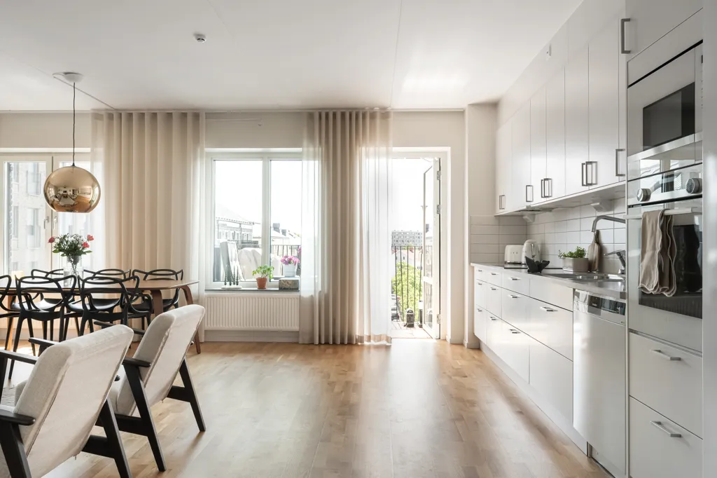Salle à manger - Modern Apartment with Balcony in Göteborg