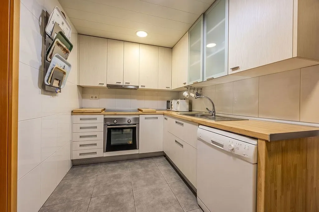 Cucina - Ground Floor Flat with Patio in Calafell Playa