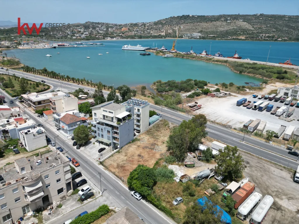 Vista aerea - Buildable Land Plot with Sea View in Souda