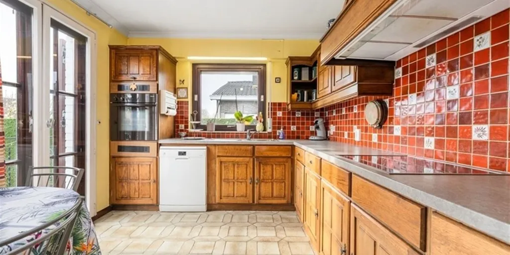 Cucina - Characterful House with Terrace in Evergem