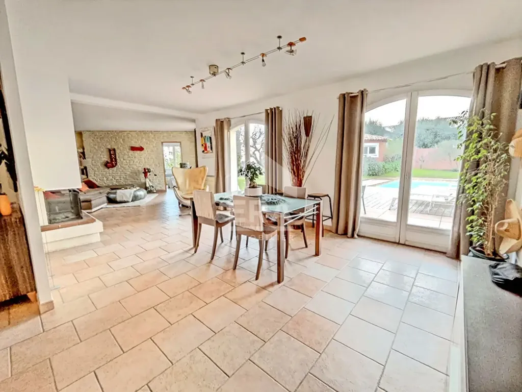 Sala da pranzo - Villa with Pool and Hill Views in Cagnes-sur-Mer