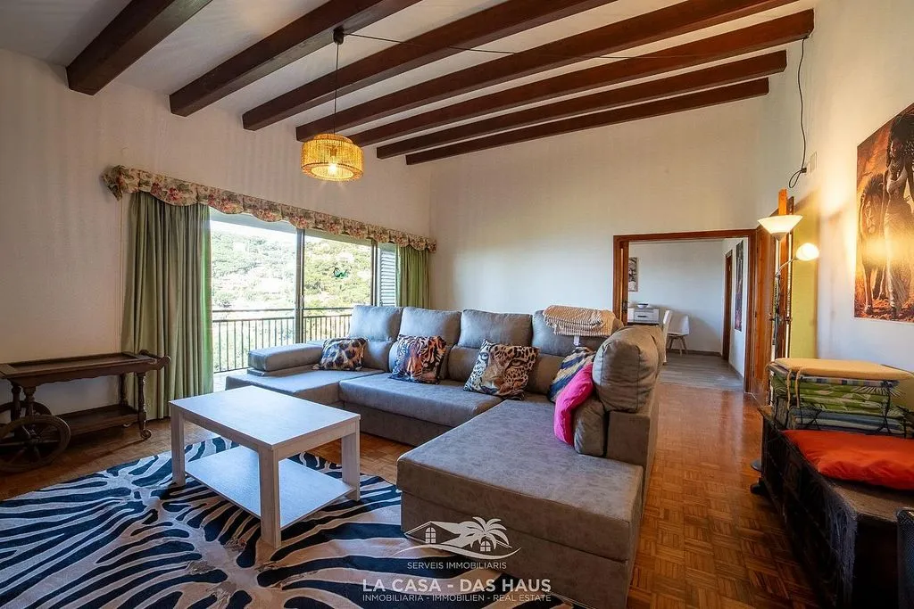 Séjour - Chalet with Sea View and Pool in Serra Brava