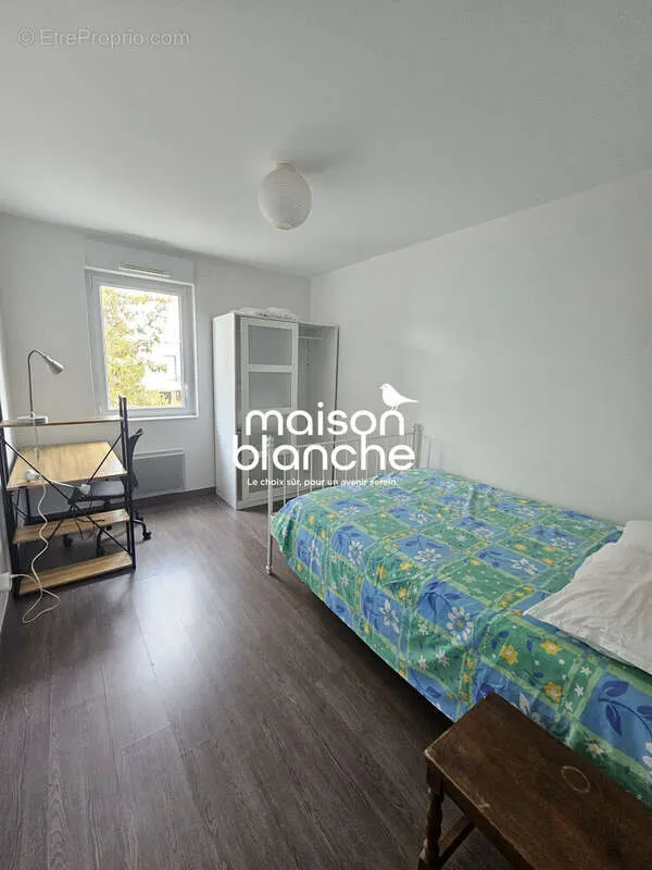 Chambres - Appartement T4 avec Balcon Sud-Ouest à Angers