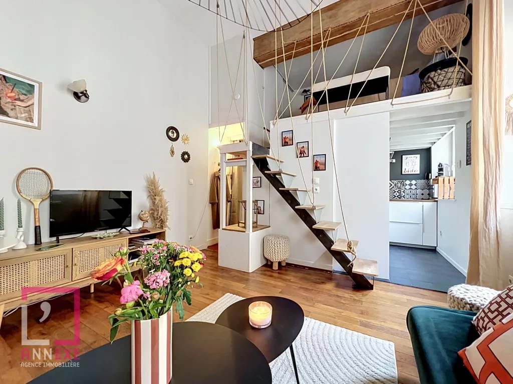 Soggiorno - Charming Canut Flat with Garden in Croix-Rousse