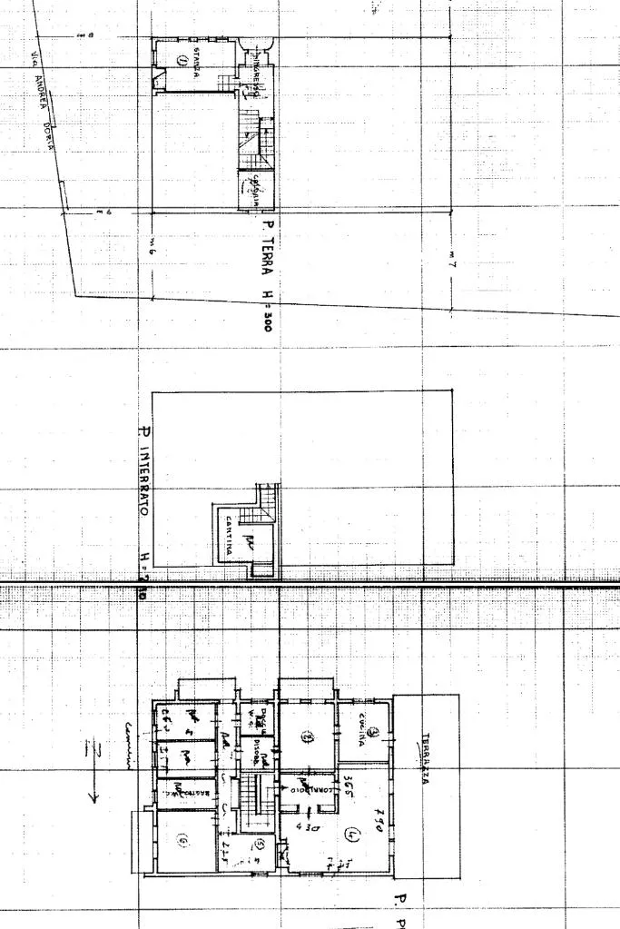 Plan - Prestigious Villa with Garden in Creazzo