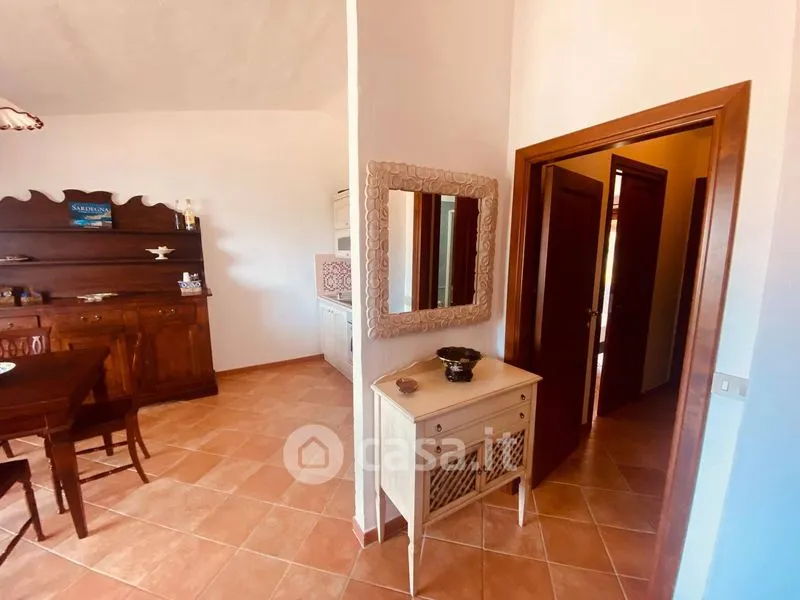 Dining Room - Apartment with Balcony and Pool in Arzachena