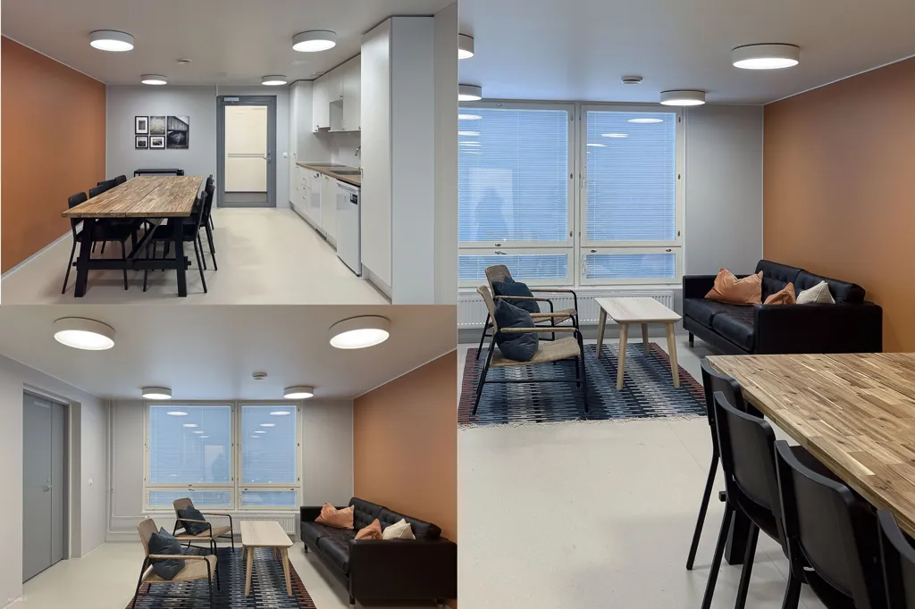 Salle à manger - Modern Apartment with Balcony in Pähkinärinne, Vantaa
