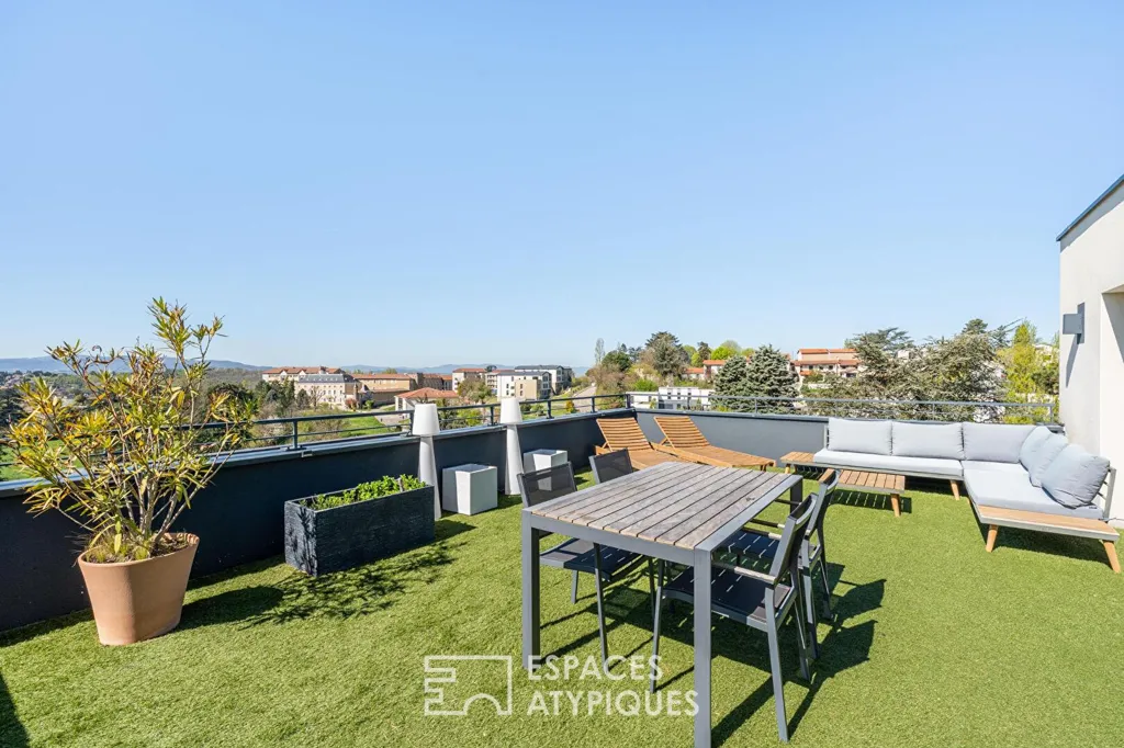 Terrazza - Apartment with South Terrace in Limonest