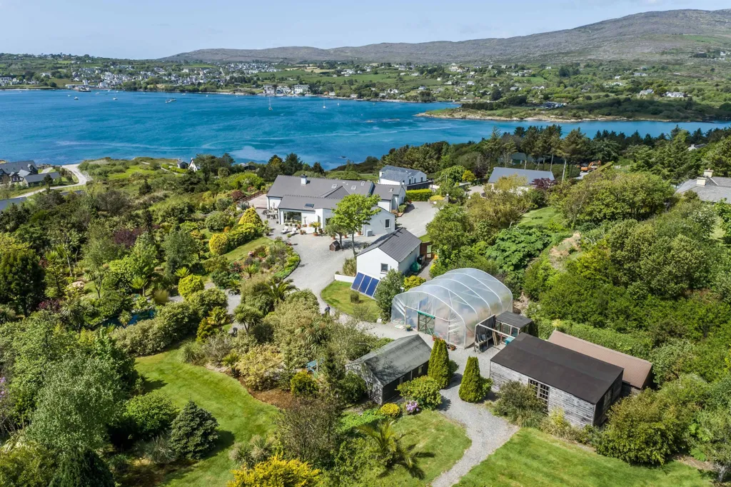 Vue aérienne - Maison 4 chambres à Schull