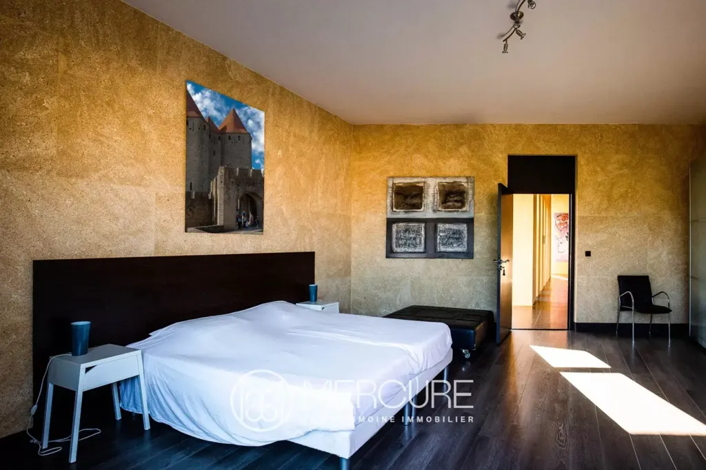 Camere da letto - Architectural Villa with Pool near Carcassonne