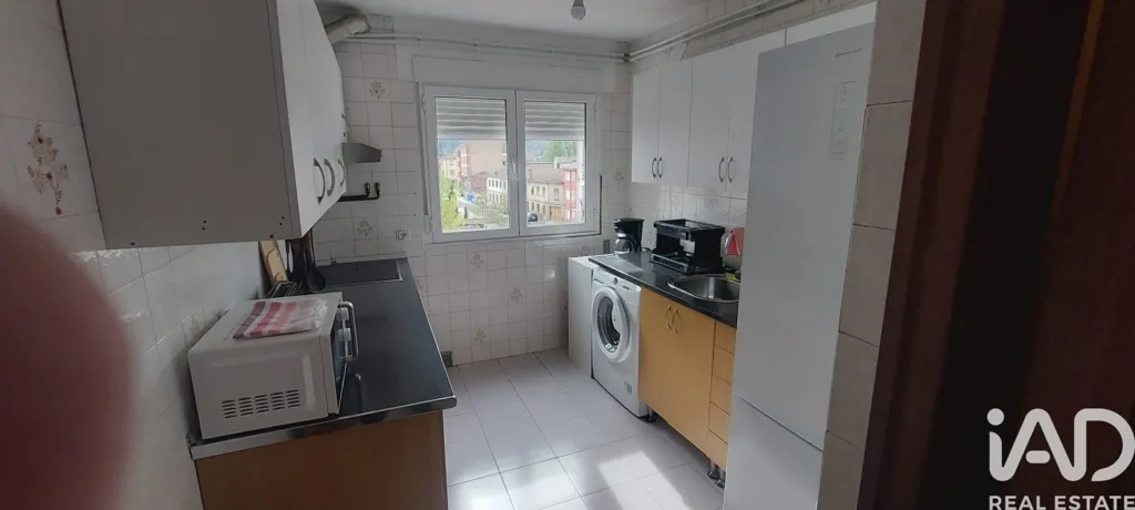 Köök - Spacious Apartment with Terraced Views in La Robla
