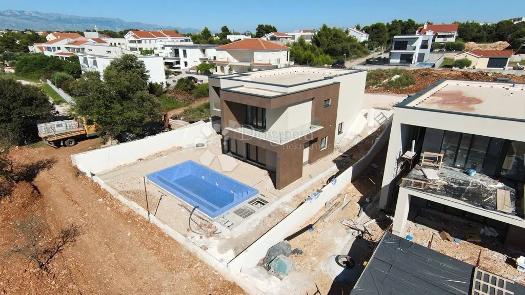 Vue aérienne - Modern Villa with Sea View in Nin