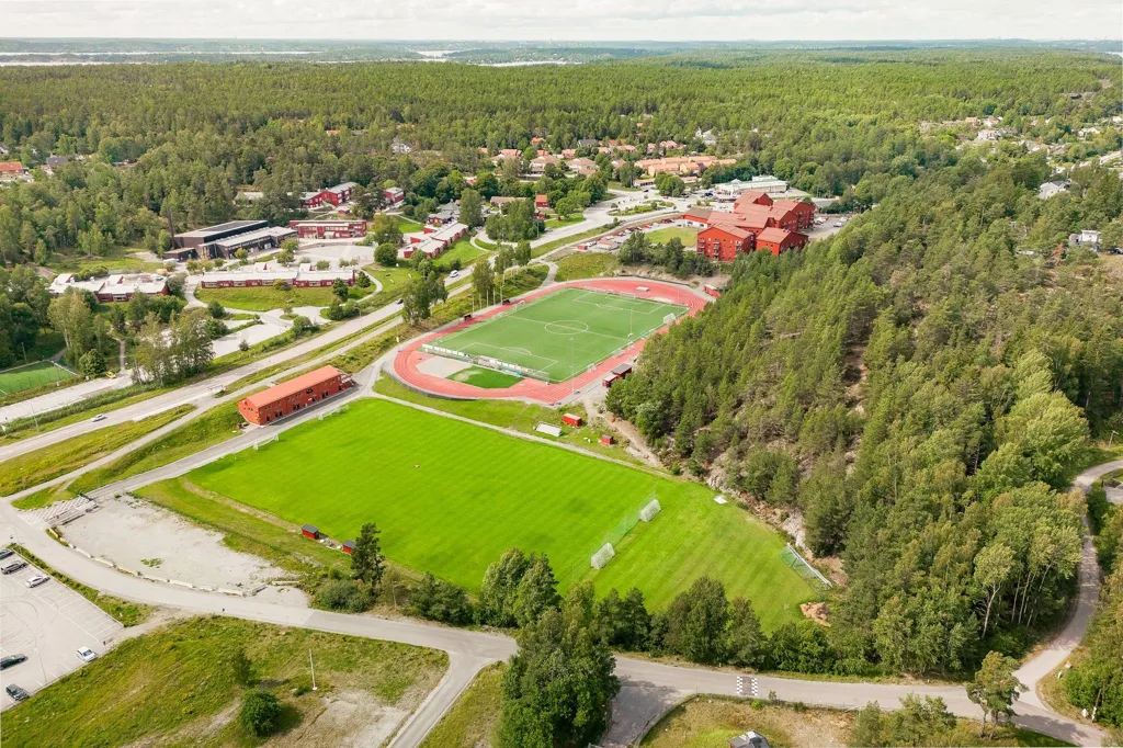 Vista aerea - Cottage with Garden in Skälsmara