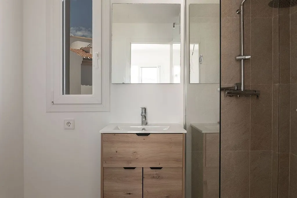 Salles de bain - Chalet with Pool and Terrace in Campos
